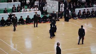 2017 関東学生剣道優勝大会 ２回戦 流大 vs 明星大 三副大