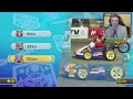 mario kart 8 gameplay part 1 w ali a mushroom cup 150cc mk8 wii u