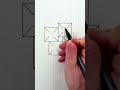 amazing drawing tutorial with optical illusion ✍🏻how to draw 3d figures 3ddrawing howtodraw