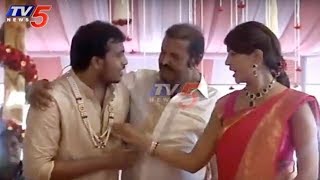 Manchu Lakshmi & Mohan Babu At Paritala Sriram Marriage | TV5 News
