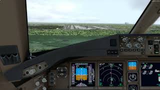 P3DV4 777-F landing KMSP Minneapolis–Saint Paul International