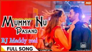# 😍😃 Mummy Nu Pasand Lyrics – Jai Mummy Di | Sunanda Sharma  #