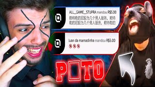 LUAN FICA P*** COM DONATES DOS INSCRITOS E ENCERRA LIVE (SALVATORE REACT)