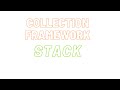Java Collection Framework - STACK
