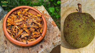 Village Cooking Healthy Jackfruit Chips Recipe | කොස් වලින් චිප්ස් | Tasty And Crispy Chips Recipe