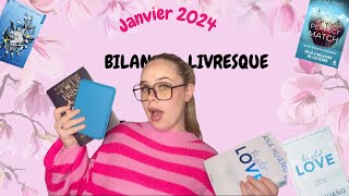 Bilan livresque - Janvier 2024 📚