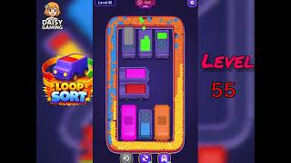 Loop Sort Level 55 Walkthrough