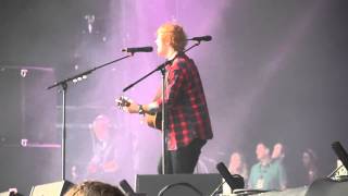 Ed Sheeran - Thinking Out Loud @ Radio 1's Big Weekend @ Glasgow Green [Front Row] 24/05/14