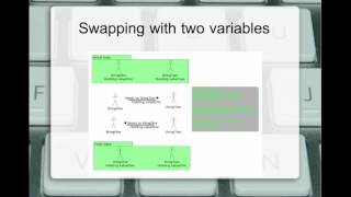 Swapping values for sorting in C++