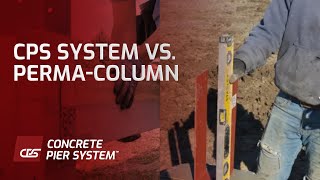 Concrete Pier System vs Perma-Column