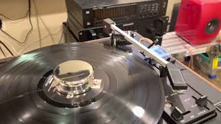 Realistic lab 50 turntable operating