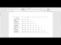 APA Style Table in Word: Correlation Table