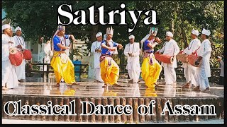 Majuli Island: Sattriya Dance || Majuli's Dancing Monks|| World's Largest River Island ||  Assam