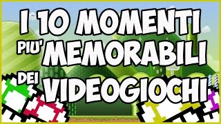 I 10 MOMENTI Più MEMORABILI dei VIDEOGIOCHI secondo PlayerInside