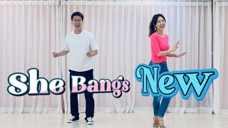 She Bangs New l Improver Line Dance l She Bangs-Ricky Martin l 쉬뱅스 뉴 라인댄스 l Linedance