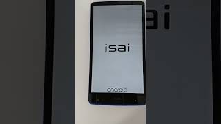 LG isai FL (LGL24) 起動画面