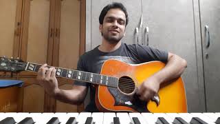 Tere Bina Zindagi Se Koi | Aandhi | Lata Mangeshkar | Guitar Cover | Kshanu
