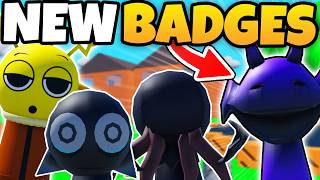 3 *NEW* BADGES And We Get A GAMEPASS! | 3D Sprunki Roleplay Update!