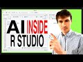 Use the ONLY AI tool integrated with R Studio! Three steps to integrate GitHub COPILOT and R STUDIO