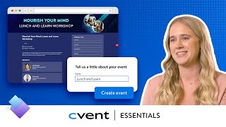 Launch event registration faster with Cvent Essentials