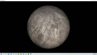 VTK Python Example - Ceres Fictional