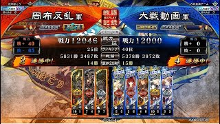 【三国志大戦】ケニア布教者が天下を目指す　65【自粛期間を乗り越えようその8】　蹂躙方天戟ケニアｖｓｖｓ5枚英魂