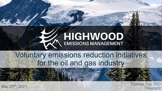 An Overview of Voluntary Emissions Reduction Initiatives for Responsibly Sourced Oil and Gas