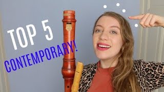 My 5 favourite contemporary pieces! (that sound nice..) | Team Recorder