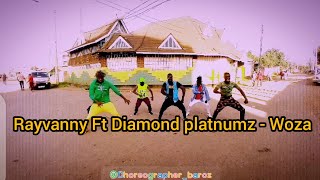 Rayvanny Ft Diamond platnumz - Woza || Dance Challenge || by Chozen dance crew.