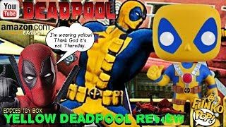 Marvel Deadpool: Amazon.com Exclusive Yellow Deadpool Funko Pop! Review!