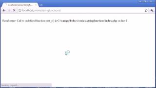 034 String Functions Part 1