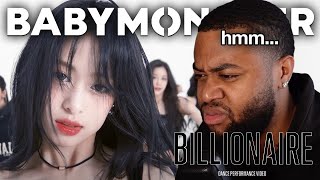 THE YG PERFORMANCE VIDEO LOOP OF DOOM! (BABYMONSTER - 'BILLIONAIRE' REACTION!)