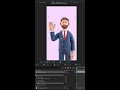 learn puppet pin animation in 1 minute 🕺 🕑 ⚡ shorts aftereffects animation learnae tutorials