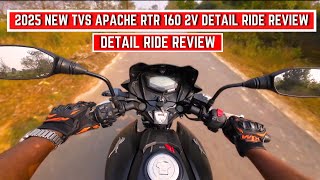 🔥 2025 New Apache RTR 2V Racing Edition - Features, Specification \u0026 Ride Review! |@MOTODETAILS-HINDI