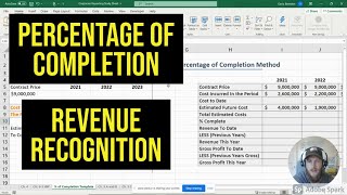 Revenue Recognition For Long Term Contracts | Percentage Of Completion | Intermediate Accounting