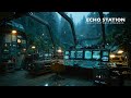 Echo Station | Deep Sci-Fi Outpost Ambience for Focus & Calm [4K]