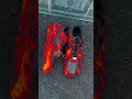 fireman af1👨🏽‍🚒🔥😭 literally blaze hot burn firekicks customkicks richycustoms