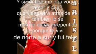 marisela arrepentida con letra