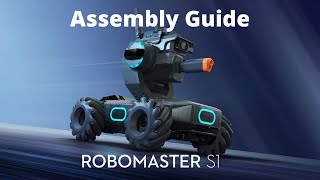 新しい DJI Robomaster S1 の開梱と組み立て