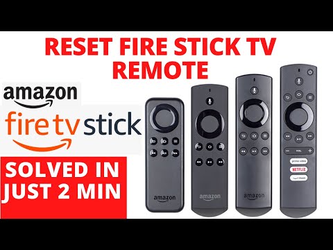 How to Reset Amazon Fire Stick TV Remote || Fire Stick Remote Not Working – Easy Home Repair  Guide