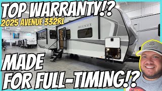 Luxury Rear Living Travel Trailer!? 2025 Alliance Avenue 332RL