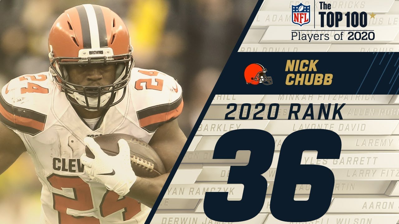 #36: Nick Chubb (RB, Browns) | Top 100 NFL Players Of 2020 - YouTube