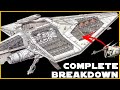 Acclamator-class COMPLETE Breakdown (Star Wars Capital Ships)