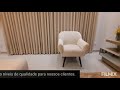 Como pode ficar sua sala com a cortinas weve.