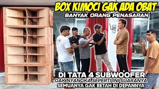 BOX KIMOCI GAK ADA OBAT🔥 SEMUANYA GAK BETAH DI DEPANNYA - GAK NYANGKA SUARANYA SEPERTI INI💨