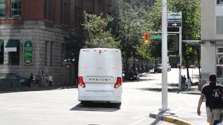 Traxx Coach Lines 2014 Prevost H3-45 #895 Leaves Fairmont Waterfront