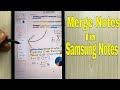 How to Merge Different Notes in Samsung Notes | S Pen and Note Taking