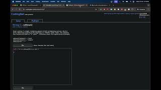 CodingBat Java | String-1 Section | without2