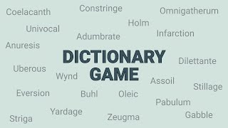 Dictionary Game