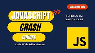 Switch Case in JavaScript | JavaScript Tutorial in Hindi #15